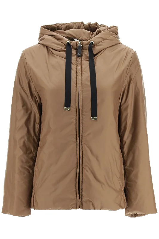 Greenh Hooded Jacket  - Brown Appliqued Jacket Beaded Jacket Sequined Jacket