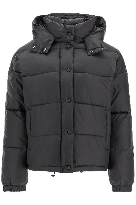 'down Jacket With Logo Patch  - White Print Jacket Jacquard Jacket Patchwork Jacket