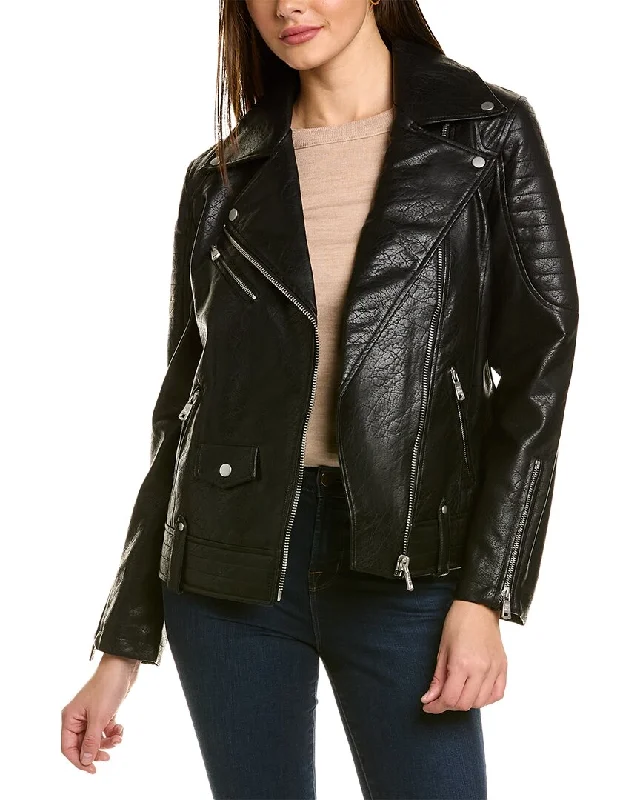 Avec Les Filles Boyfriend Biker Jacket Mesh Jacket Canvas Jacket Denim Jacket