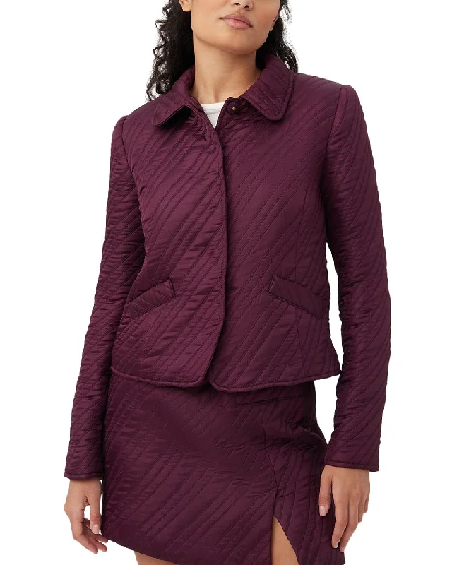 Trina Turk Vilet Jacket Fleece Jacket Down Jacket Parka