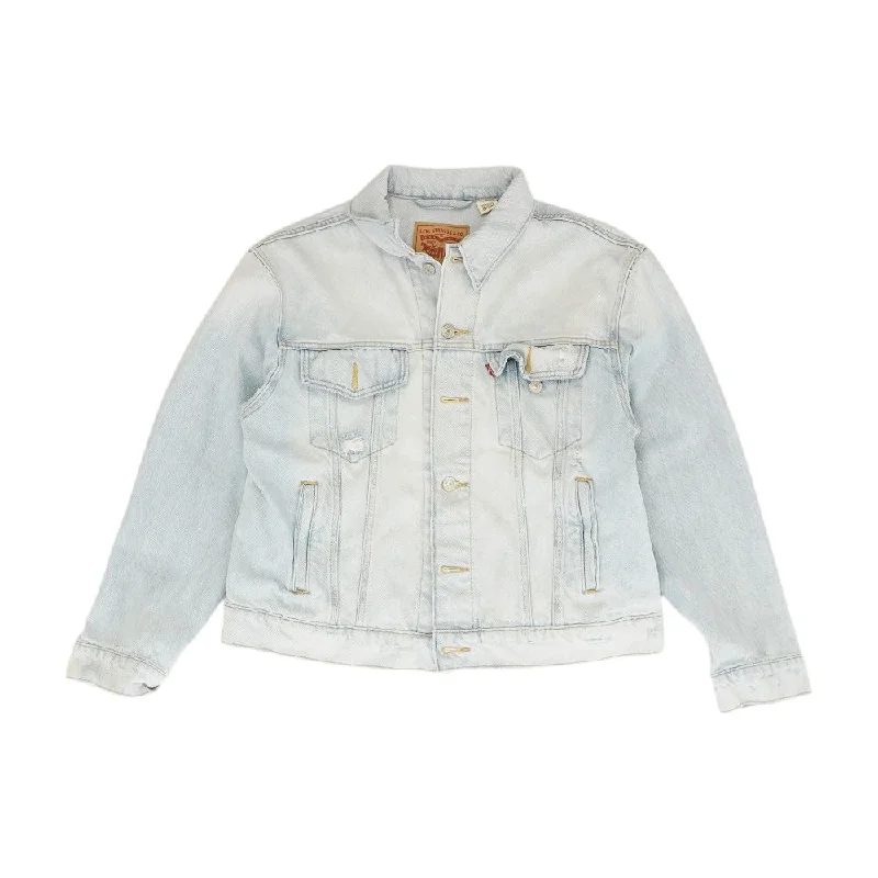 Blue Solid Denim Jacket Rayon Jacket Velvet Jacket Corduroy Jacket