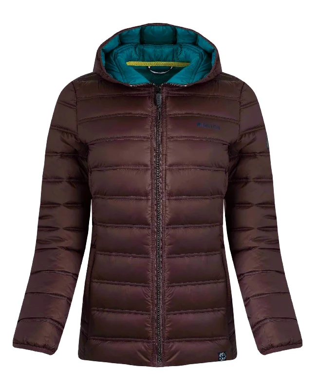 Eshka Lightweight Padded Jacket - Mulled Wine Mesh Jacket Canvas Jacket Denim Jacket Eshka Lightweight Padded Jacket - Mulled Wine Mesh Jacket Canvas Jacket Denim Jacket