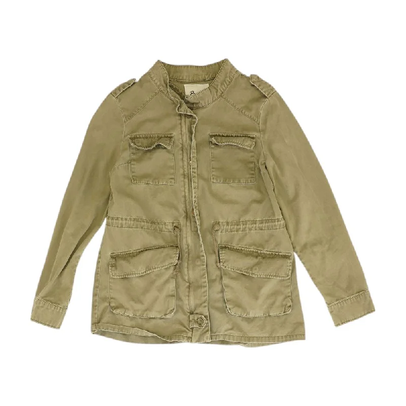 Green Solid Jacket Faux Fur Jacket Real Fur Jacket Shearling Jacket