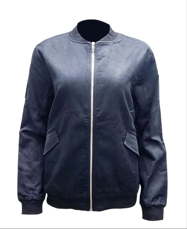 HoodLamb Women's Black Unlined Natural Hemp Bomber Jacket 420 NWT Fleece Jacket Down Jacket Parka HoodLamb Women's Black Unlined Natural Hemp Bomber Jacket 420 NWT Fleece Jacket Down Jacket Parka