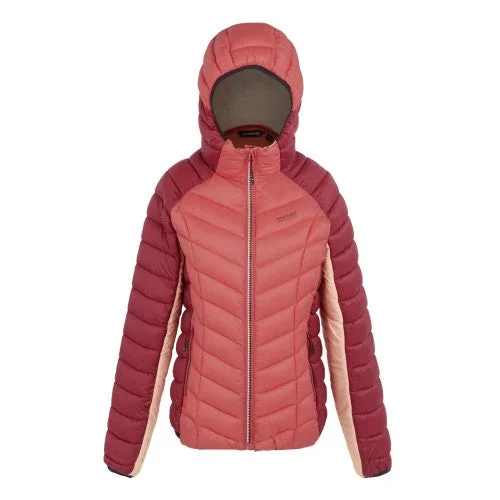 Regatta Womens/Ladies Dalent Quilted Hooded Jacket Striped Jacket Polka Dot Jacket Floral Jacket Regatta Womens/Ladies Dalent Quilted Hooded Jacket Striped Jacket Polka Dot Jacket Floral Jacket