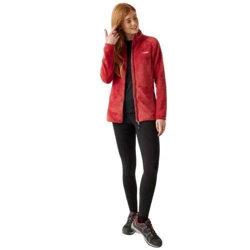 Regatta Womens/Ladies Lakara Fluffy Full Zip Fleece Jacket Striped Jacket Polka Dot Jacket Floral Jacket