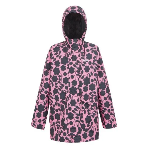 Regatta Womens/Ladies Orla Kiely Swing II Floral Waterproof Jacket Knit Fabric Woven Fabric Fleece Fabric Regatta Womens/Ladies Orla Kiely Swing II Floral Waterproof Jacket Knit Fabric Woven Fabric Fleece Fabric