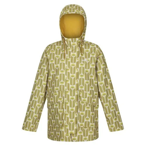 Regatta Womens/Ladies Orla Kiely Swing II Tall Flowers Waterproof Jacket Denim Jacket Leather Jacket Suede Jacket