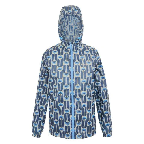 Regatta Womens/Ladies Orla Kiely Tall Flowers Packaway Summer Jacket Tailored Jacket Straight Jacket A-Line Jacket