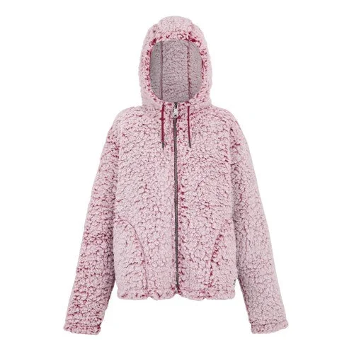 Regatta Womens/Ladies Zelpha Fluffy Hooded Fleece Jacket Herringbone Jacket Checkered Jacket Solid Jacket Regatta Womens/Ladies Zelpha Fluffy Hooded Fleece Jacket Herringbone Jacket Checkered Jacket Solid Jacket