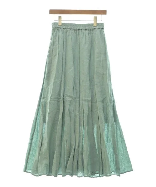 23ku Long/Maxi length skirts chiffon skirt airy