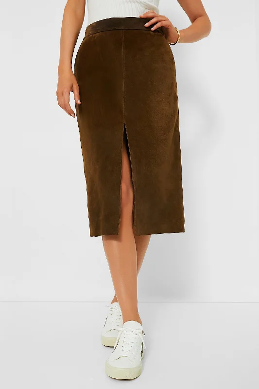 Camel Dayna Skirt wool skirt warm
