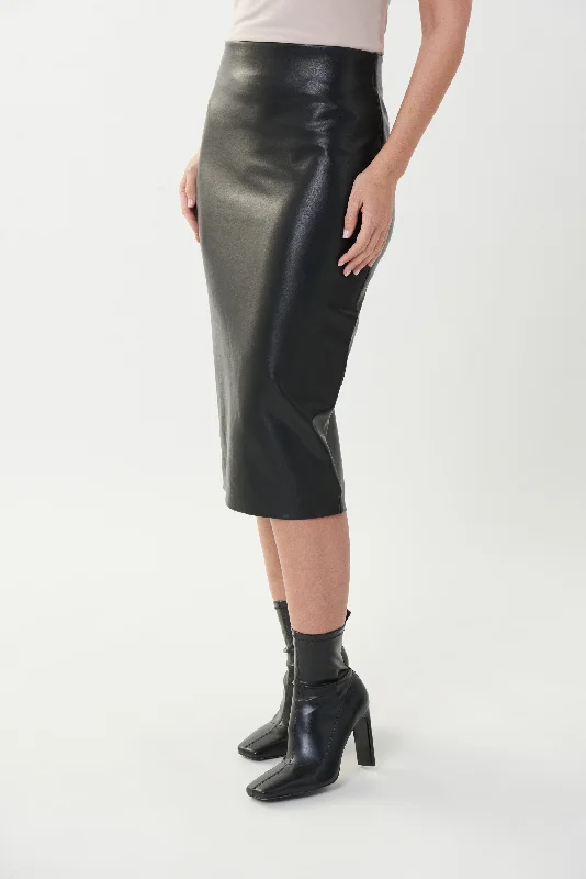 Joseph Ribkoff Skirt Style 223310 satin skirt smooth