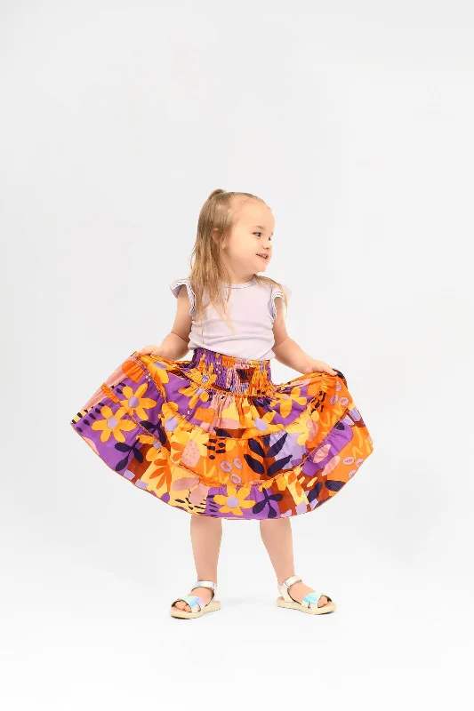 Lilly Skirt wool skirt breathable