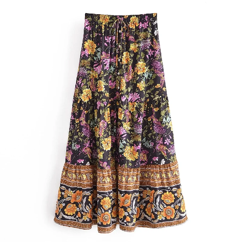 Meira Maxi Skirt chiffon skirt lightweight