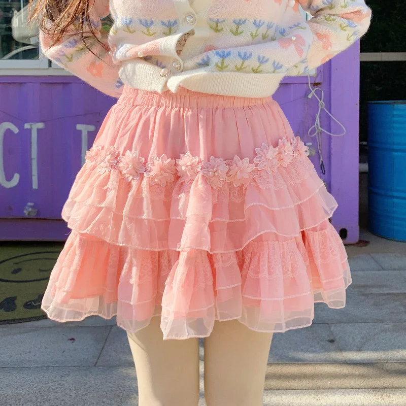pink skirt