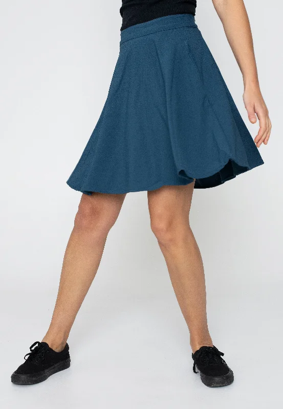 Retrolicious - Skater Ocean Blue - Skirt lightweight skirt design