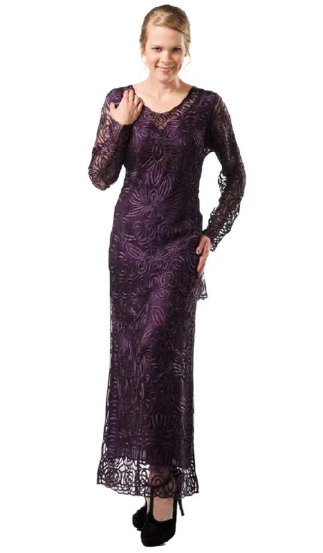 Soulmates - C46162SC 2pc Crochet Lace Tunic Skirt cashmere skirt rich